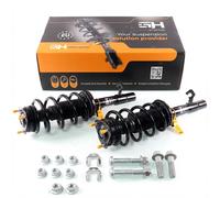 2x Complete Struts Assembly Front for Ford Fiesta V (JH, JD) 01.2004- 2.0 ST150