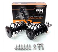 2x Complete Struts Assembly Front for Ford Galaxy (WA6) 1.8 TDCi, 2.0 TDCi 06-