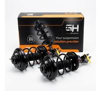 2x Complete Struts Assembly Front for Nissan Almera Tino (V10) 1.8