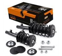 2x Complete Struts Assembly Front for Peugeot 2008 13- 1.6VTI, 1.4HDI