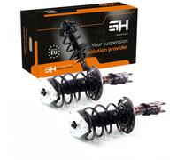 2x Complete Struts Assembly Front for Peugeot 308 II 1.6THP/125/150/163