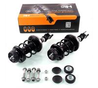 2x Complete Struts Assembly Front for Renault Clio II 1998- 1.9DTI 58mm