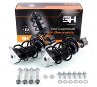 2x Complete Struts Assembly Front for Renault Clio IV 1.2TCE, 1.5DCI
