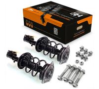 2x Complete Struts Assembly Front for Renault Laguna III 2.0 16V Turbo, 2.0DCi