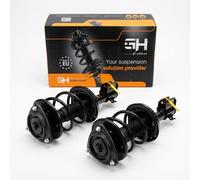 2x Complete Struts Assembly Front for Subaru Legacy IV (BL) 2003- 2.5 4WD