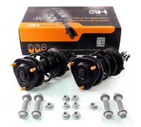 2x Complete Struts Assembly Front for Toyota Auris I (E15) 1.3/1.4/1.6 VVTI