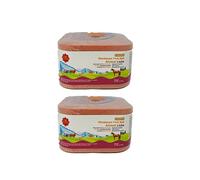 2x Compressed Himalayan Animal Horse Lick 2.5 KG | Natural Pink Salt, N with strong hanging Rope Suitable for all Animals 2.5 kg Salt l Product from Pakistan
