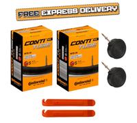Continental Air Tube - Bicycle MTB 29 inch Bicycle Tube, Black, 47 / 62-622