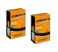 2x Continental Compact 20 Tubes 20 x 1.75-2.00" 34mm Schrader Valve Inner Tube