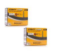 2x Continental Race 28 Supersonic Lightweight Road Bicycle Inner Tubes 700c