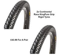 2x Continental Race King XC MTB Wired Tyre - 27.5 / 29" x 2.0 / 2.2" RRP £57.98