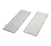 2x Cooker Hood Light Cover Bulb Lamp Lens For Bosch 264984 00264984 175x60mm