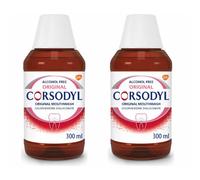 2x Corsodyl Original Alcohol Free Mouthwash - 300ml