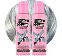 2X CRAZY COLOR SEMI PERMANENT HAIR DYE 100ml -All colours(Free & fast Deliv )