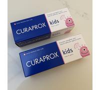 2x Curaprox Kids Watermelon Toothpaste 60ml - New/Boxed Childrens 6+ EXP 09/2028
