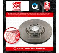 febi bilstein 35335 Brake Disc (1 Brake Disc) front, vented, No. of Holes 9