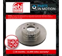 febi bilstein 35337 Brake Disc (1 Brake Disc) front, internally ventilated, No. of Holes 6