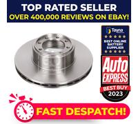 2x CV Brake Discs Pair Vented fits IVECO DAILY Mk4 2.3D Rear 06 to 11 F1AE0481G