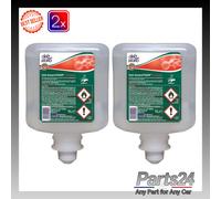 2x Deb Instant Foam Sanitiser - 1 Litre Cartridge - DIS1000ML New