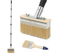 2x Decking Paint Brush with 60" Long Handle 3"
