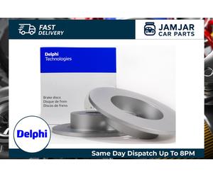2x DELPHI BG4940C Brake Discs Rear For Ssangyong Actyon Korando Tivoli XLV
