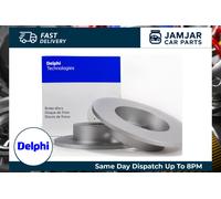 2x DELPHI Brake Discs Rear Axle 44mm Height Fits Opel Astra Vauxhall Astra
