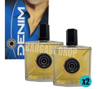 2x Denim Original Aftershave 100ml Classic Fragrance Scent