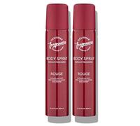 2x Dēsignēr Frāgrānces | Rouge Body Spray - Instant Freshness | Moroccan Spices and Jasmine | 100mL Each