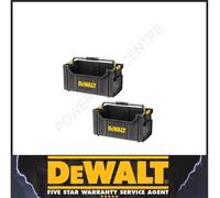 2x Dewalt DWST1-75654 Toughsystem Tool Open Tote Tool Box Carrier DS280 + Handle