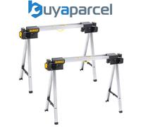 2X Dewalt Heavy Duty Portable Saw Horse Work Support Stands - 1 PAIR DWST1-75676