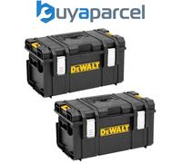 2X Dewalt Toughsystem Ds300 Tough System Case Tool Box Storage Box Stackable 35L By Buyaparcel