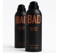 2x Diesel Only Bad Body Spray 200ml for Men