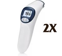 2X Digital Infrared Forehead Thermometer Room Non-Contact Temperature Gun Adult