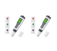 2X Digital PH Meter for Water, TDS/PH/Temp Meter, Water Tester for Drinking Water, Swimming Pool, Hydroponics
