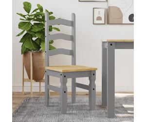 2X Dining Chairs Corona Solid Wood Pine Kitchen Chair Living Room Chairs vidaXL