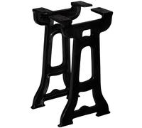 2x Dining Table Legs with Arched Base Iron Desk Support Multi Models vidaXL