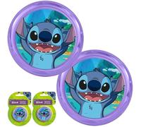 2x Disney Stitch Light Up YoYo Toys - Character Themed Yoyos for Kids, Responsive Fidget Spinner Toy, Birthday Party Favour, Stress Relief Spinner Game Toy, Unisex Gift