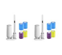 2X Disposable Toilet Brush Set - No Dead Ends, Hands-Free Cleaning Tool for Household Toilets, Hygienic & Effortless Toilet Cleaning Artifact