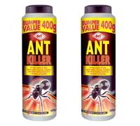 2x Doff Ant Killer 400g - home & garden Defenders Ant Killer Powder - use as Ant Powder Outdoor UK, Ant Killer Powder Indoor - Hot Shot Ant Killer for all crawling & flying insects (ant killer powder)