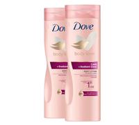 Dove Body Lotion Body Love Care + Radiant Glow for All Skin Types 400ml, 3 Pack