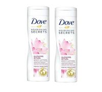 2x Dove Nourishing Secrets Glowing Ritual body lotion 250ml