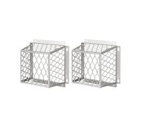 2X Dryer Exhaust Guard Vent Cover,Dryer Vent Bird Guard for 3 to 4 Inch Fan Cover, Stainless Steel Ventilation Bird Cage