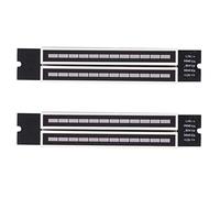 2X Dual 12 Music Level Indicator LED Spectrum VU Meter Amplifier Light Speed Adjustable Board for MP3 DC 7-12V