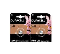 2X Duracell 1620 (2 Blister Packs of 1 Battery) 2 Batteries (CR1620)