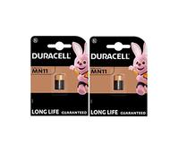 2X Duracell MN11 A11 11A (2 Blister Packs of 1 Battery) 2 Batteries