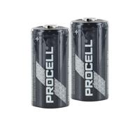 2 PROCELL CR123 LITHIUM BATTERIES DURACELL 3V DL123A 123A EXP 2030 MARCH NEW