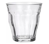 Duralex Picardie 1027AC04 Set of 4 Transparent Glass Tumblers, 25 cl