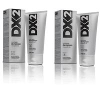 2x DX2 Anti Grey Hair Shampoo Protects Natural Dark Color Smoothing 150ml+150ml