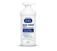 2x E45 Itch Relief Cream for Dry Skin Pump 500g - for Dry Skin/Eczema/Dermatitis