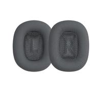 kwmobile Ear Pads Compatible with Apple AirPods Max Earpads - 2x Replacement for Headphones - Dark Grey